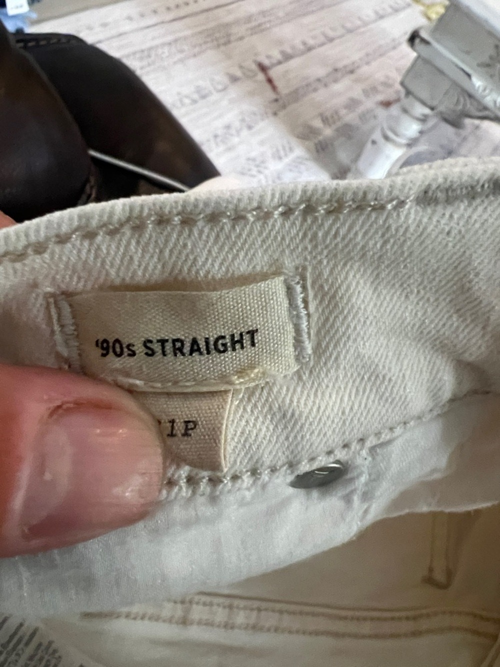 Madewell White Straight-Leg Jeans - Picture 11 of 11
